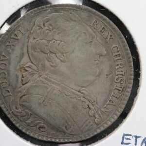 1788 France Etats de Bretagne Silver Institutional Medal 38FK