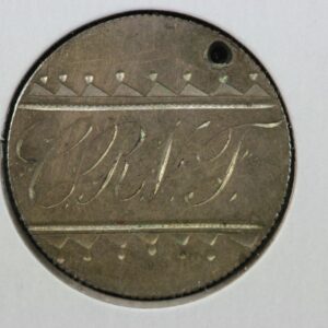 Love Token from 1883 Seated Liberty Dime 38EF