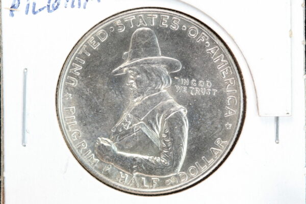 1920 Pilgrim Tercentenary Commemorative Half Dollar CH BU+ 30Y7