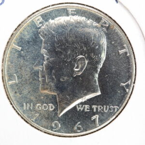 1967 SMS Kennedy Half Dollar GEM BU+++ 3VNU