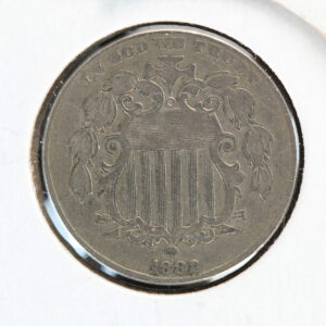 1882 Shield Nickel VF++ 38A2