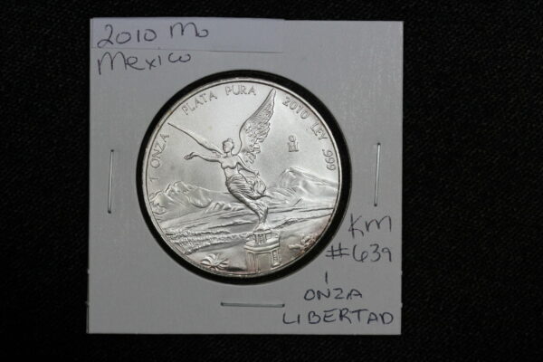 2010 Mexico Silver Libertad 1 oz KM# 639 30R2