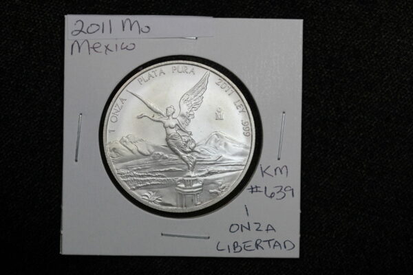 2011 Mexico Silver Libertad 1 oz KM# 639 3G6J