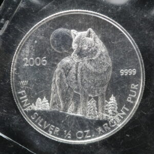 2006 Timber Wolf Canada $1 OGP Silver 3H7F