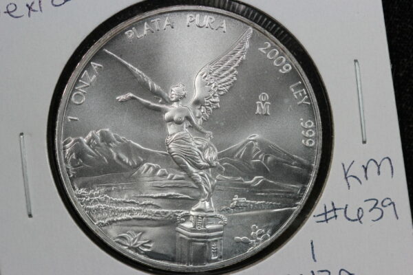 2009 Mexico Silver 1 oz Libertad KM# 639 30R3