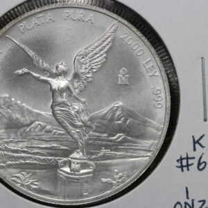 2000 Mexico Silver 1 oz Libertad KM# 639 38GP