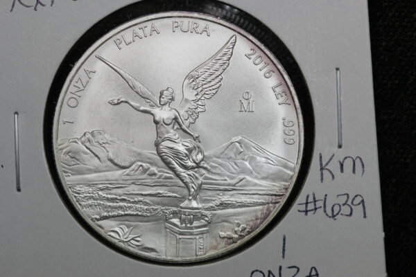 2016 Mexico Silver 1 oz Libertad KM# 639 38GU