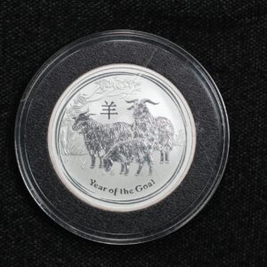 2015 Australia Year of the Goat 50 Cents 1/2 oz Silver Coin 39LQ