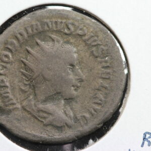 AD 238 Ancient Rome Gordian III Silver Antonininus Mars Reverse RIC IV 39M0