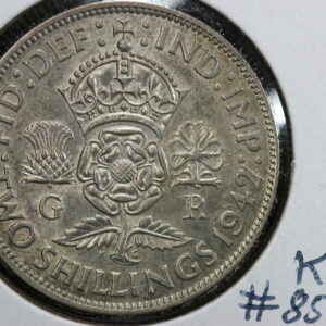 1942 Great Britain 1 Florin 2 Shillings KM# 855 2QIJ
