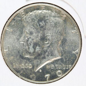 1970-D Kennedy Half Dollar Silver GEM BU 323E