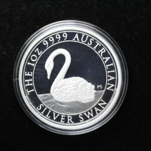 2021-P5 Silver Swan Proof Silver Coin Australia $1 OGP 3P4E