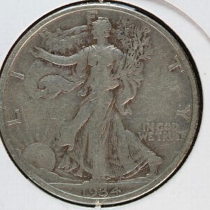 1934-D Walking Liberty Half Dollar XF 31KN