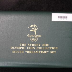 2000 Sydney Olympic Proof Silver 2 Coin Collection The "Dreamtime" Set 2PSY