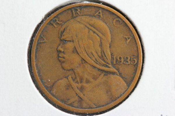 1935 Panama 1 Centesimo KM# 14 3OQ0