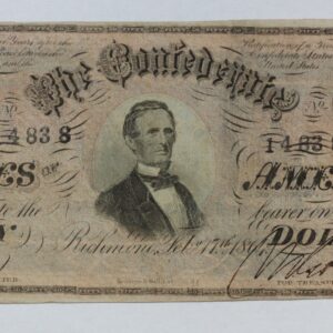 1864 Confederate Currency $50 Note T-66 3 Series 3HKM