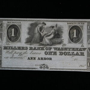 MillersBankofWashtenaw Ann Arbor $1 MI-230-05 History with Liberty CU 3OSY
