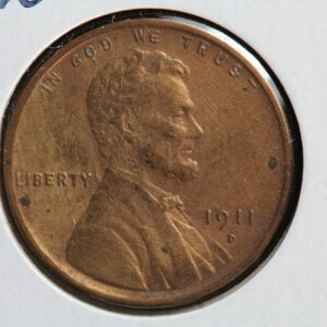 1911-D Wheat Cent OLC 2IS8