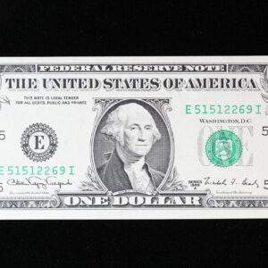1988A Web Note 5/4 WP6 $1 Federal Reserve Note Fr. 1915-E CU 3HSE