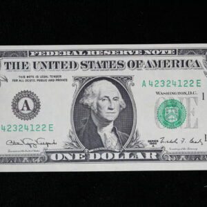 1988A Web Note 5/2 WP1  $1 Federal Reserve Note CU 3HYC