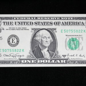 1988A Web Note 4/6 WP7  $1 Federal Reserve Note CU 3X7X