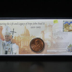 2005 Pope John Paul II Commemorative Bronze Medal 31F5