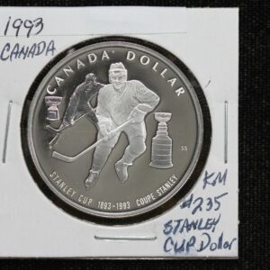 1993 Canada Stanley Cup Commemorative Silver $1 KM# 235 3290