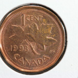 1993 Canada 1 Cent KM# 181 3X84