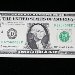 1995 Web Note 2/9 WP21  $1 Federal Reserve Note CU 3HY5