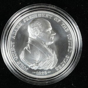 (2019) John Quincy Adams Presidential Silver Medal 3POG