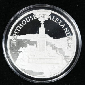 Lighhouse at Alexandria Tetradrachm Silver Round 3ICA