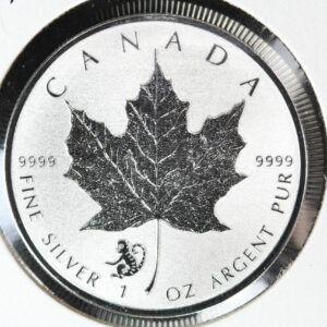 2016 MONKEY Privy Mark Silver Maple Leaf Canada $5 Reverse Proof 3Q20