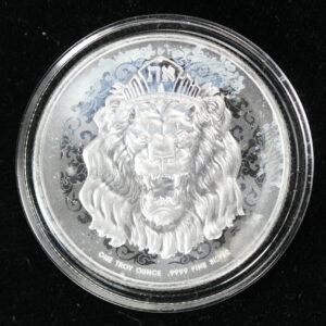 2021 Roaring Lion Silver Coin Lion of Judah Series Niue $2 3IB5
