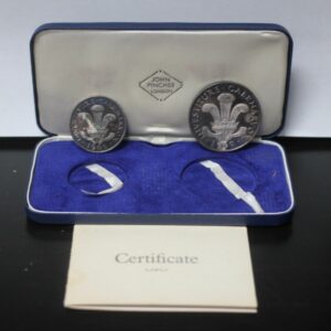 1969 Prince Charles' Investiture Silver Commemorative Medallions 727 of 1000