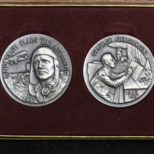 1927 - 1928 Symphonette Sterling Silver American History Medal Set 3PM6