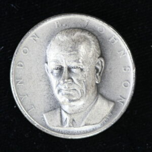 Lyndon Baines Johnson Silver Medal #1574 3ALJ