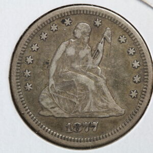 1877-S Seated Quarter 3Q32
