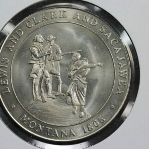 1964 Montana Statehood Commemorative Medal 75th Anniversary 3I9P