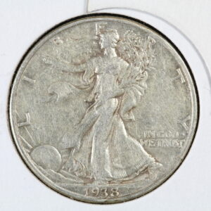 1938-D Walking Liberty Half Dollar 3IDW