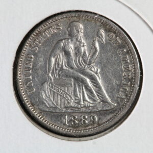 1889 Seated Liberty Dime Cherrypickers FS-801 DDR & RPD 1/1 3I3S