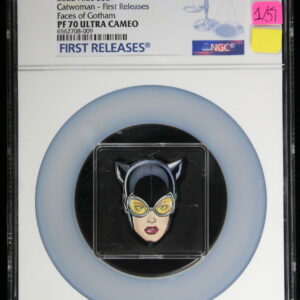 2022 Catwoman Silver Coin w/OGP 1 of 57 NGC PF 70 UC 1st Releases 33EW