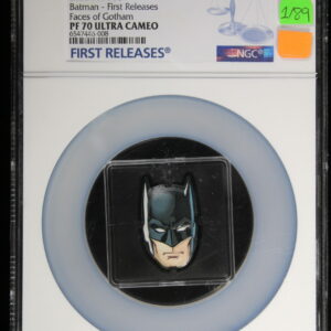 2022 Batman Silver Coin w/OGP 1 of 89 NGC PF 70 UC 1st Releases 3B4N