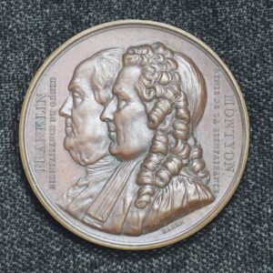 1833 France Franklin Montyon Memorial Medal 3Q4M