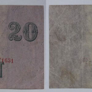 1923 Germany Weimar Republic 20 Million Mark Note P# 97b 33EQ
