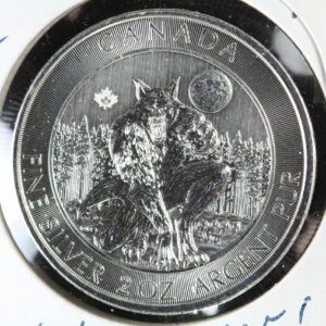 2021 Werewolf 2 oz Silver Coin Canada $10 336Z