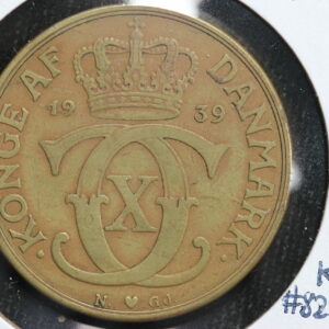1939 Denmark 2 Kroner KM# 825.2 3QCM