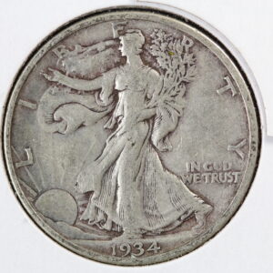 1934-S Walking Liberty Half Dollar XF 2XSR