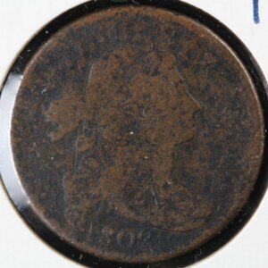 1802 Draped Bust Large Cent 4V9O