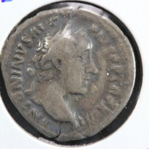 AD 154 Rome Empire Antoninus Pius Silver Denarius RIC 238 4NIQ