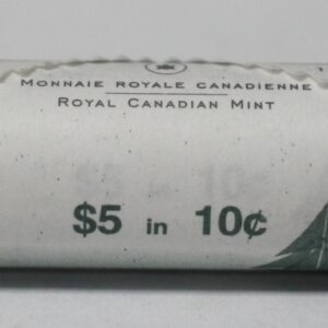 2005 Original Royal Canadian Mint Roll 10 Cents 4NLF